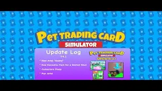 Pet Trading Card Simulator - update 4.1