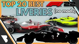 F1 22 TOP 20 BEST LIVERIES