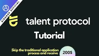 Talent Protocol Tutorial