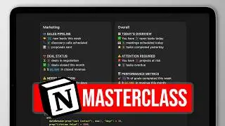Notion Masterclass: Formulas & Automations (Complete Guide 2025)