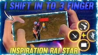 I SHIFT IN TO 3 FINGER HUD..⚡3 FINGER HANDCAM  SETTINGS ⚙️ HUD + SENSI + DPI [FREE FIRE HIGHLIGHTS]⚡