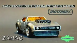 AMX Javelin Matchbox Custom ZAMAC Restoration
