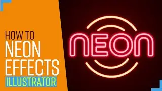 How to create neon effects in Illustrator