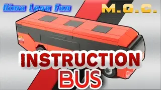 LEGO BUS How to build Как собрать Лего Автобус самоделка Инструкция