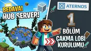 ATERNOS HUB SERVER NASIL KURULUR | HUB #1 | Çakma Lobi