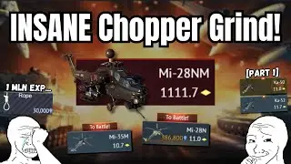 Epic Grind for Flying NIGHTMARE with 𝐓𝐎𝐗𝐈𝐂 Helis!💀💀💀| I should be banned...(Permanently)😫| [Part 1]