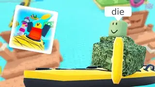 I went kayaking in ROBLOX | boat ride into a better life