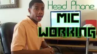 How to get headphone mic working with your computer