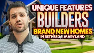 Unique Features In A Builder's Brand New Homes In Bethesda, Maryland