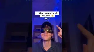 Luckiest moments caught on camera…😳 #shorts