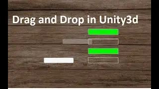 How to make simple Drag and Drop in Unity3d - Unity Tutorials