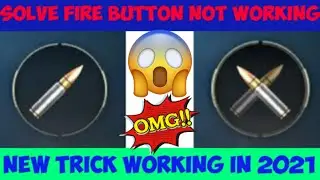 How to solve fire button not working problem in pubg mobile 1000% working trick.