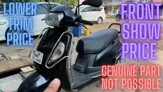 Suzuki Access125 Front Show And Side Trim Change With Price #access125 #access125parts