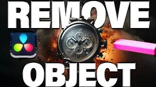 Remove an Object from a Video in Davinci Resolve (No Fusion)