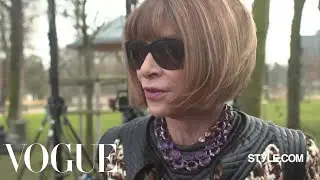 Anna Wintour on Expressing Yourself - Fall 2015 Milan & Paris Wrap Up