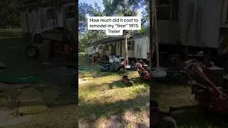How much did it cost to remodel my free 1975 Trailer 