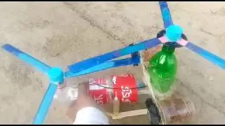 How to make Ch-47 Chinook helicopter model.