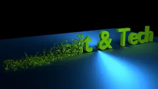 Channel Intro Animations using BLENDER 2.7