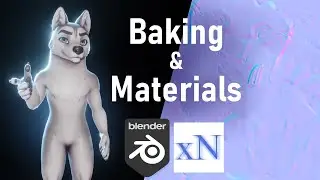 Husky - UVs, Baking, and Texturing in Blender and xNormal