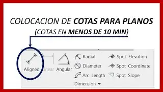 🌞🌞Como poner cotas y distancias en REVIT | menos de 10 min | básico - avanzado