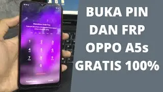 MUDAH BUKA PIN POLA OPPO A5S VIA PC WORK 100%