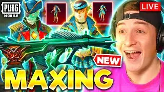 MAXING NEW HIT EFFECT AUG LUCKY SPIN! PUBG MOBILE LIVE