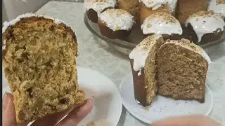 КУЛИЧИ НА ПОДАРКИ И ШВЕЙЦАРСКАЯ МЕРЕНГА-ПОМАДКА🤗Не крошится!