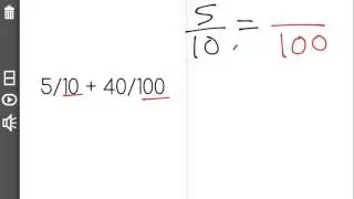 [4.NF.5-2.0] Equivalent Denominators - Common Core Standard