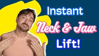 EASY! Face Lifting Exercise To Lift Neck And Chin | Chris Gibson