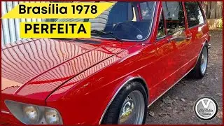 BRASÍLIA 1978 PERFEITA! TOTALMENTE RESTAURADA!