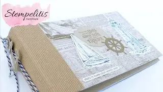 Cinch: Mini Album Setz die Segel -  mit versteckter Bindung
