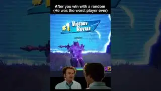 We love each other now #fortnite #fortnitezerowar #shorts