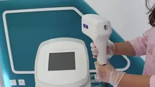 VD6 1000W 机器展示+更换宝石头手具展示+软件展示+打点纸测试