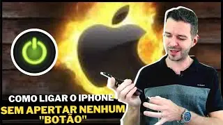 [2021] - COMO LIGAR o IPHONE sem APERTAR nenhum BOTÃO - Dr. Aprendiz