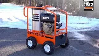 Easy- Kleen's Commercial Hot Water Diesel- Oil Fired Kohler Engine Pressure Washer- EZO4032D-K-GP-12