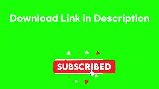 Green Screen Animated Like Share Subscribe Button with Sound Effects | No Copyright | Free to Use