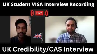 UK Student Visa Interview Questions & Answers 2023 | UK CAS Interview | UK Credibility Interview