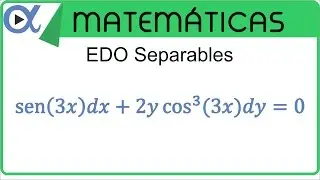 Ordinary Differential Equations (Separation of Variables) Example 10 | Virtual