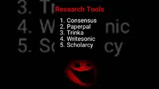 Best AI tools for Research || #shorts #aitools