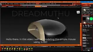 SubD Modeling - Mouse - Autodesk Alias Autostudio