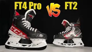 Unreleased CCM JetSpeed FT4 Pro vs FT2 hockey skates review