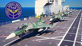 FORÇA AÉREA BRASILEIRA | NOVOS CAÇAS | GTA V FAB | GTA 5 POLICIAL (LSPDFR)