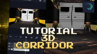 Tutorial 3D Corridor||Alight Motion