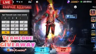 FREE FIREFREE FIRE LIVE GIVEAWAY | FREE FIRE LIVE CUSTOM ROOM | TOP UP GIVEAWAY 