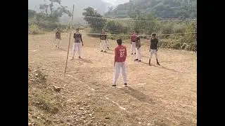ghss Utla vs ghs malakabad volley ball match, Ghss Utla wins