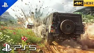 (PS5) THE BEST CHASE IN GAMING HISTORY | Immersive ULTRA Graphics Gameplay[4K 60FPS HDR]Uncharted 4