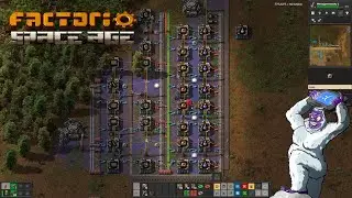 Purple Production Science Packs - Factorio Space Age DLC Season1 Ep7