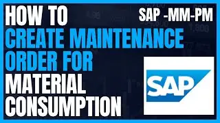 How to Create MO for material Consumption II How to Consume material against Maintenance Job in SAP