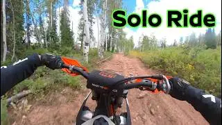 Learning to dirt bike! Trying to get in some practice