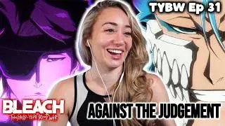 MY MEN ARE BACK!! 😍😍  BLIND REACTION to BLEACH THOUSAND-YEAR BLOOD WAR Ep 31